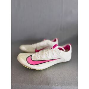 Nike Zoom Superfly Elite 2 Sail Pink Track Spike Size 12 Men's shoes